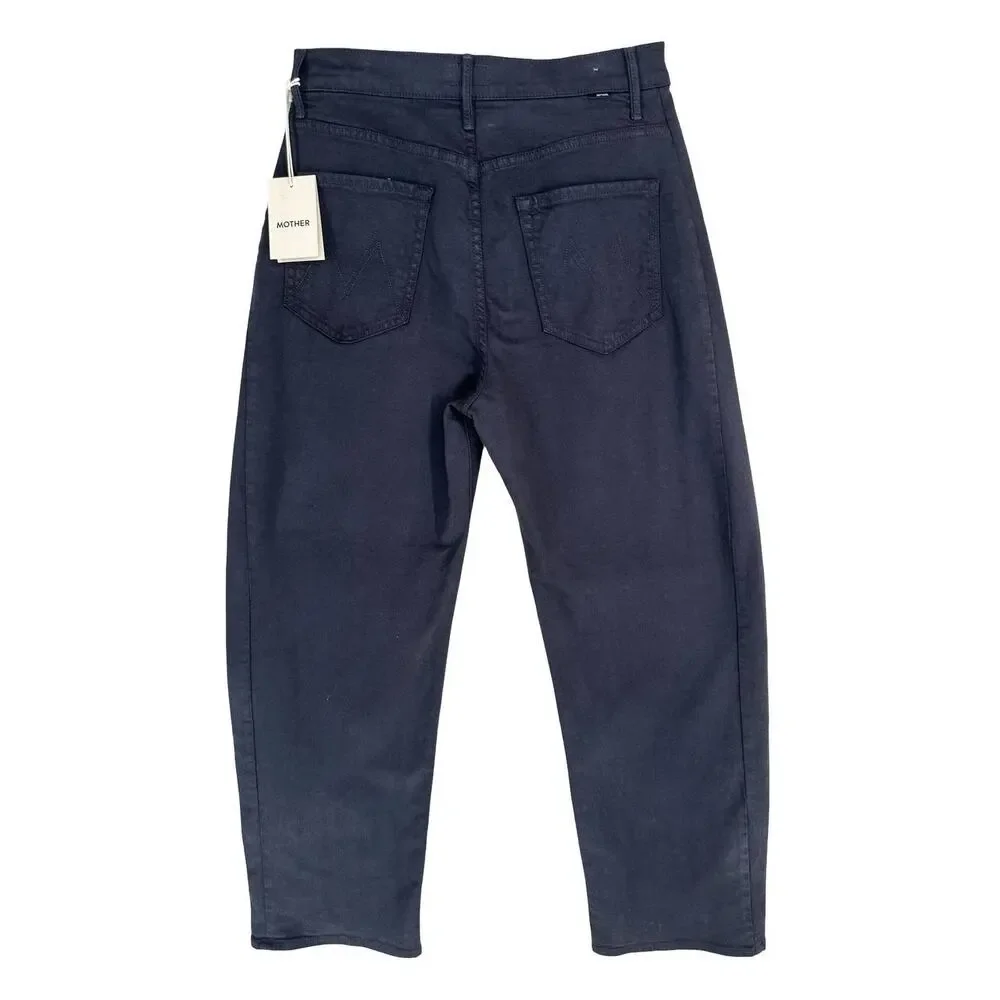MOTHER The Half Pipe Flood Jeans 29 Cats And Dogs Faded Black NEW - Picture 3 of 12